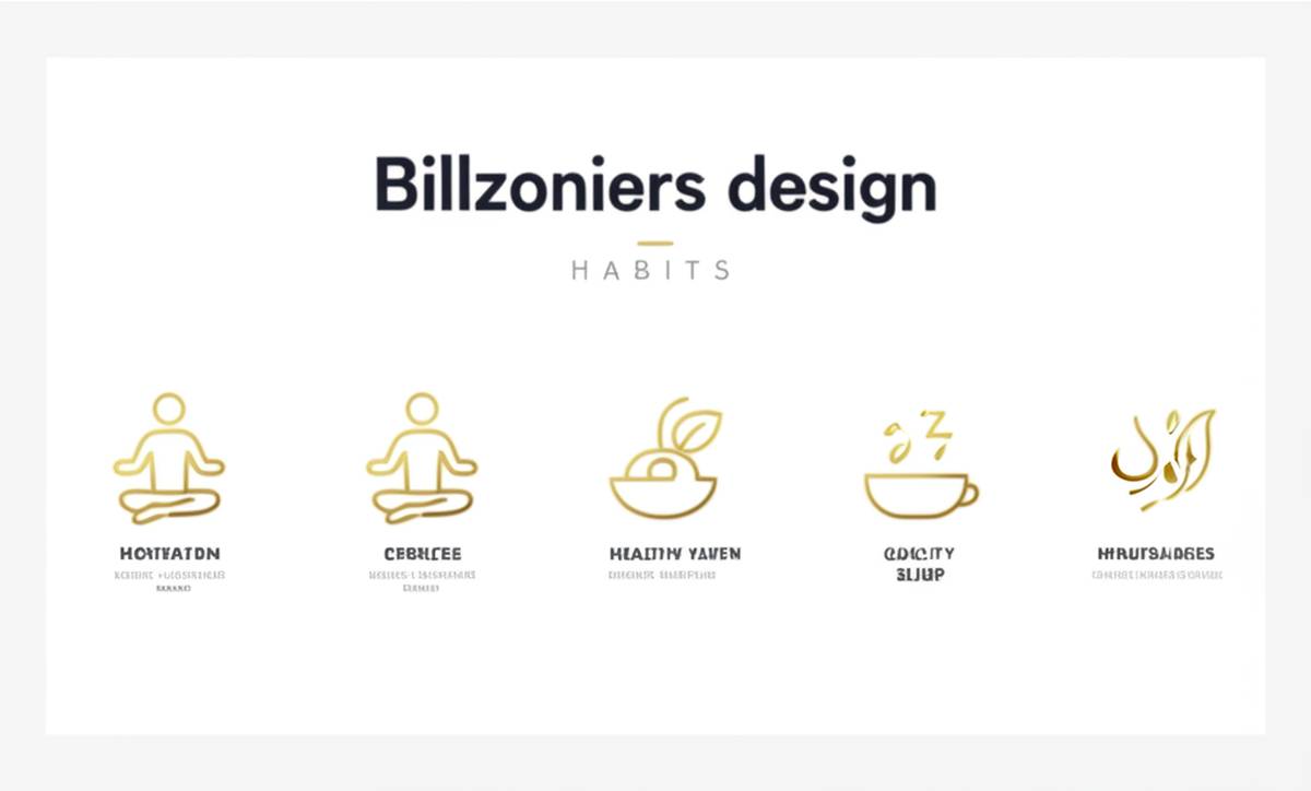 Billionaire Habits: Meditation, Exercise, Diet, Sleep, Mindfulness for Success