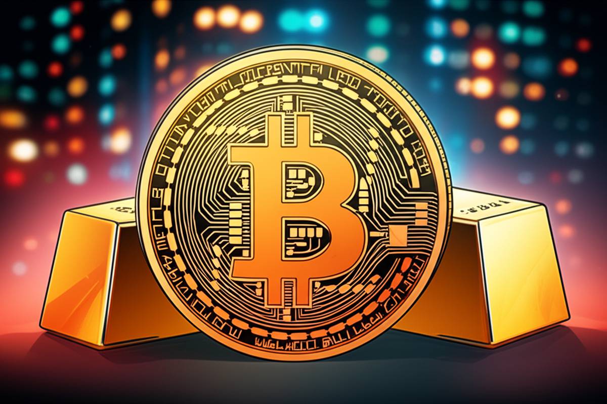 Bitcoin and Gold