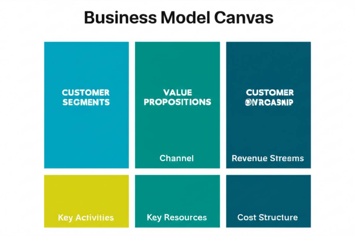Business Model Canvas: Plan your profitable startup with this visual template.