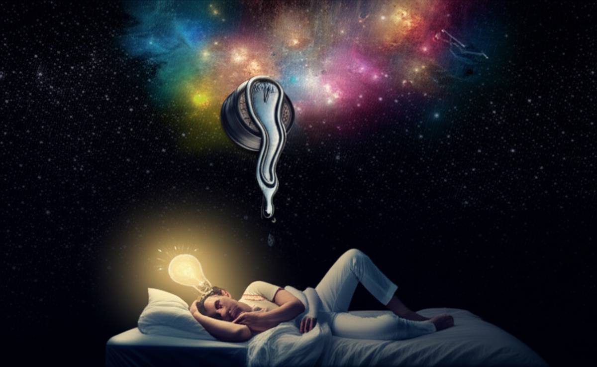 Insomnia-inspired art: Melting clock, starry sky, creative ideas. Harness sleepless nights!