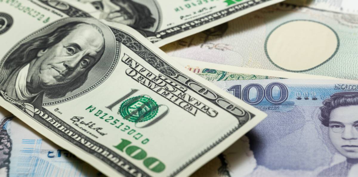 Fiat Money: Global currencies representing abstract value in modern finance.