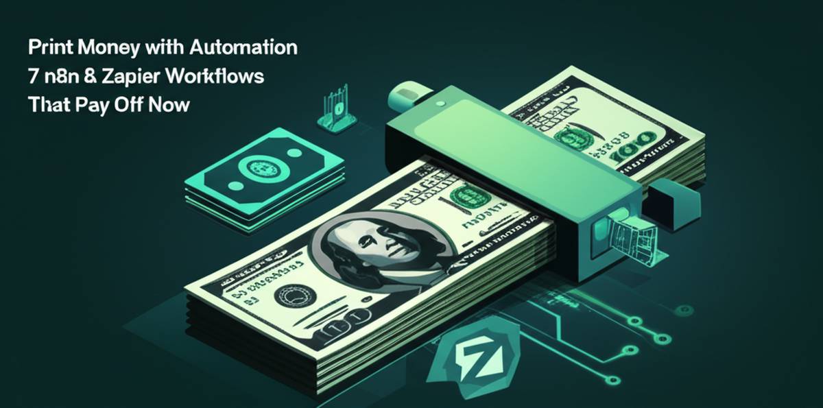 Print Money with Automation: n8n & Zapier Workflows