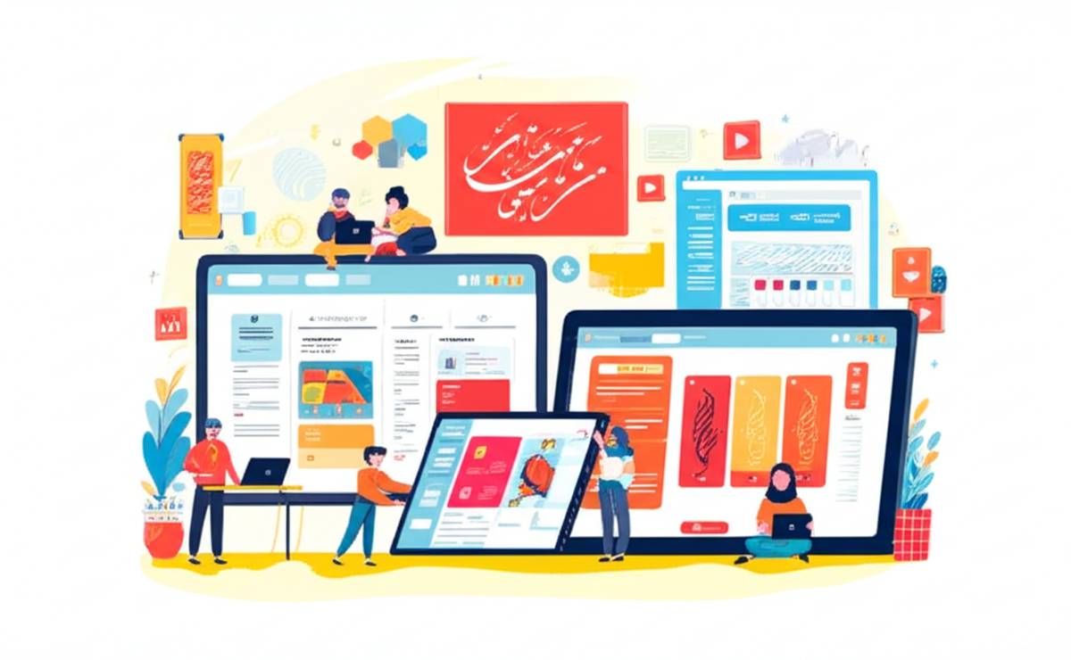 Low-cost digital products for Persian creators