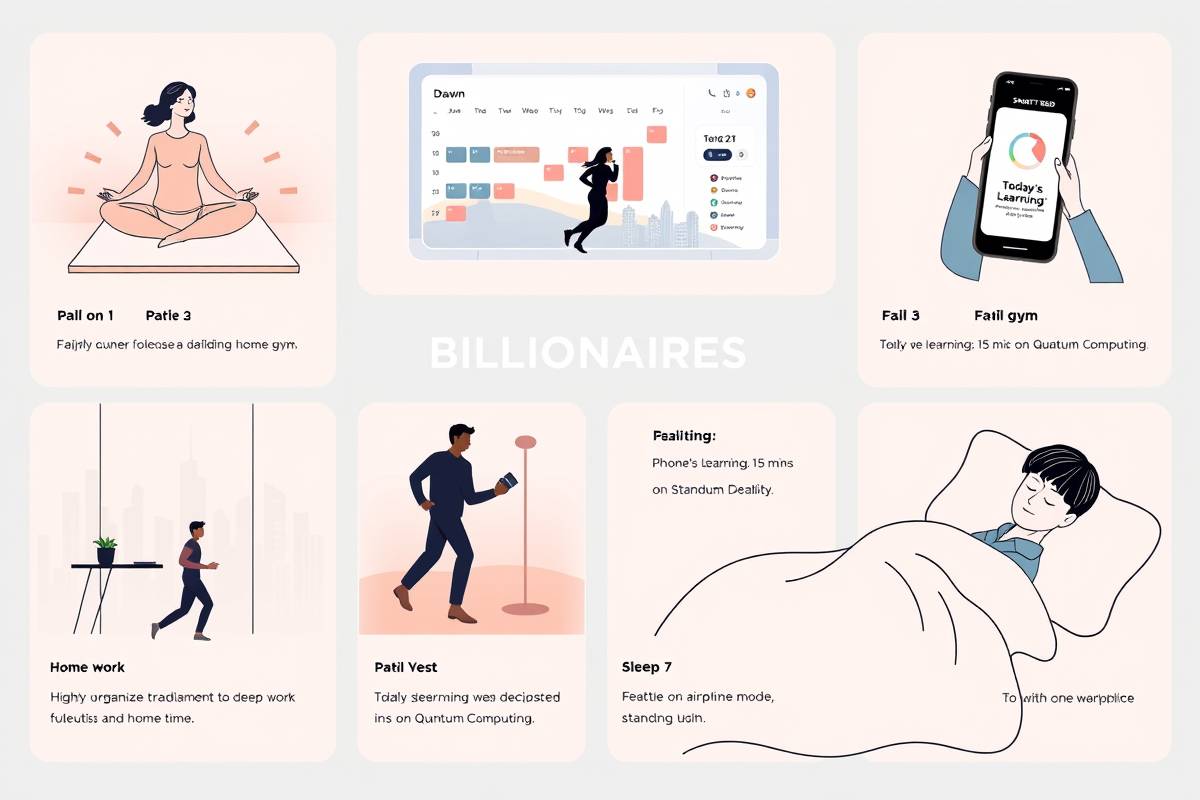 7 daily habits of billionaires in 2026