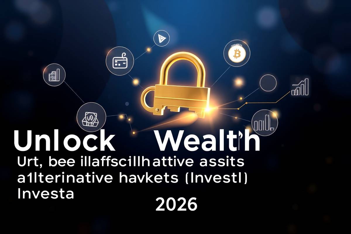 billionmode Unlock Wealth with Alternative Assets and Private Markets Investing 2026 professional infographic.