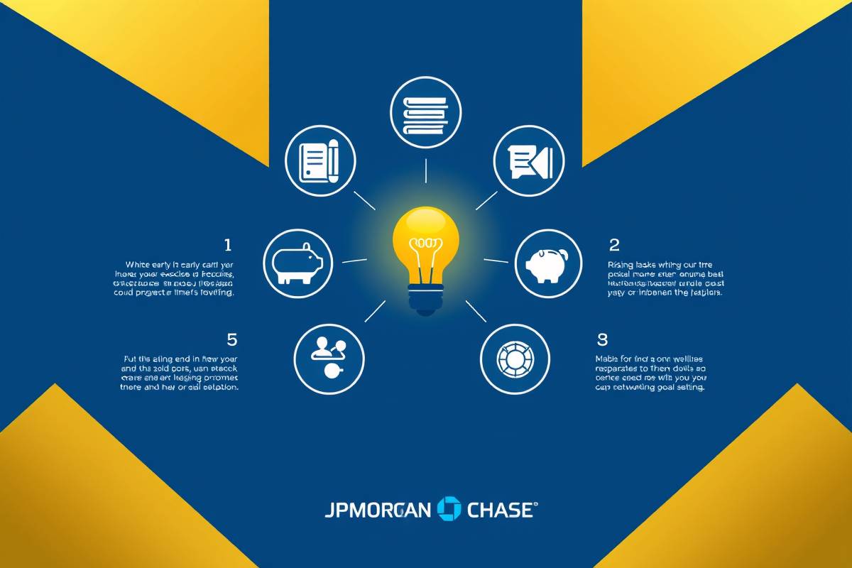 Billionmode infographic on 7 billionaire habits from the JPMorgan 2026 report with minimalist blue and gold design.