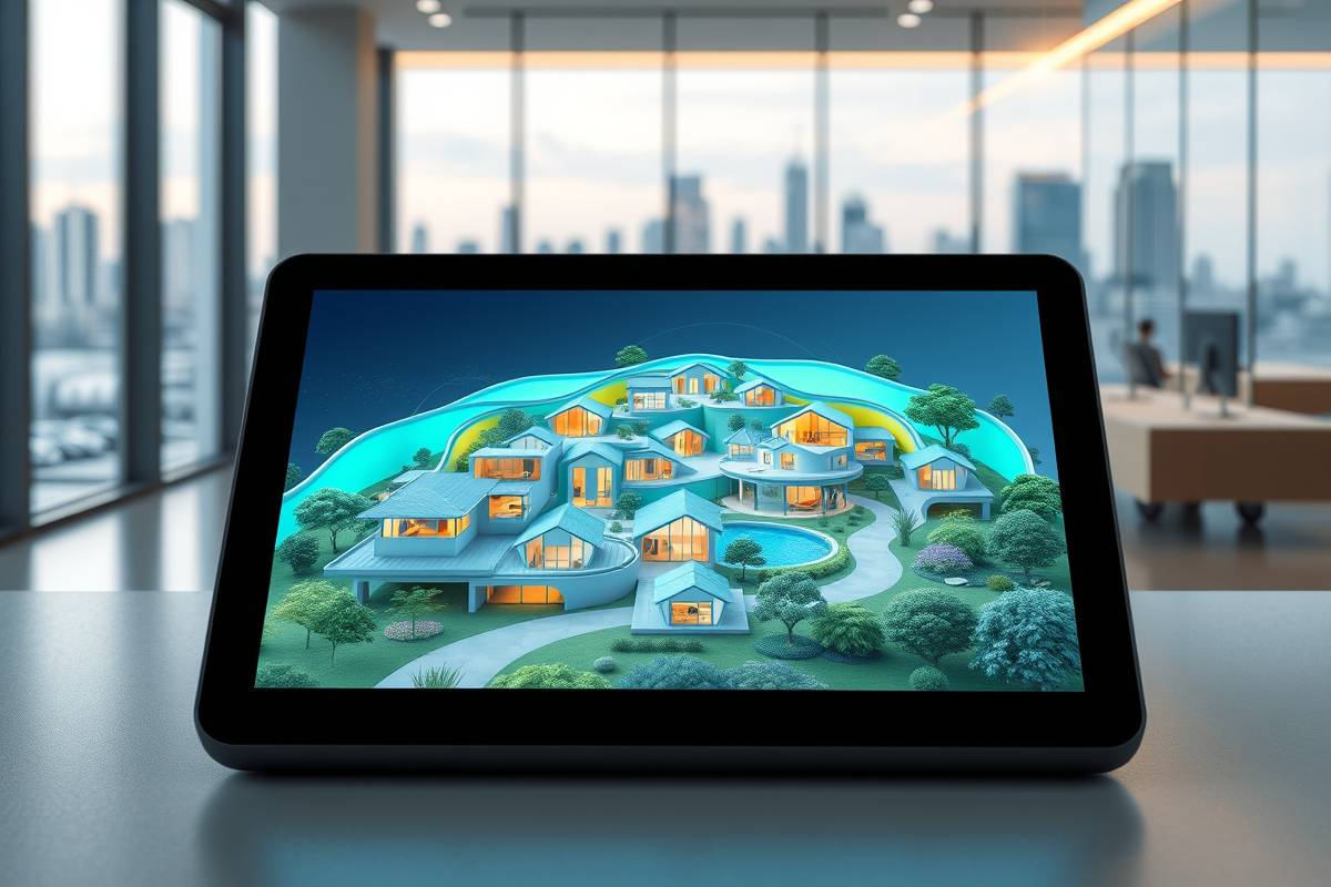 Life Architecture planning on a digital tablet